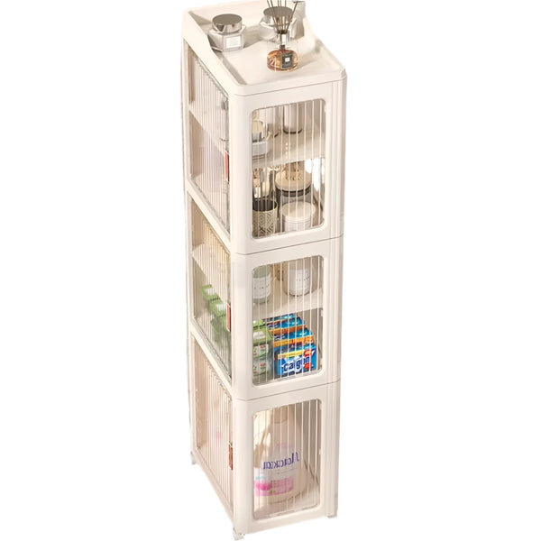 Crevice Cabinet Seam Organizer Cabinet, Bathroom Storage Rack