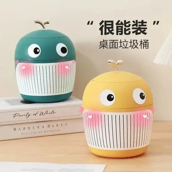 Cute Cartoon Trash Can Organizer