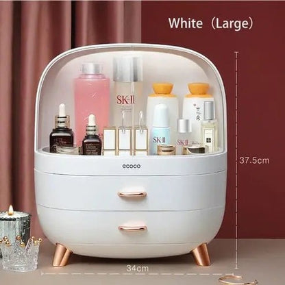 Cute Dustproof Makeup Organizer