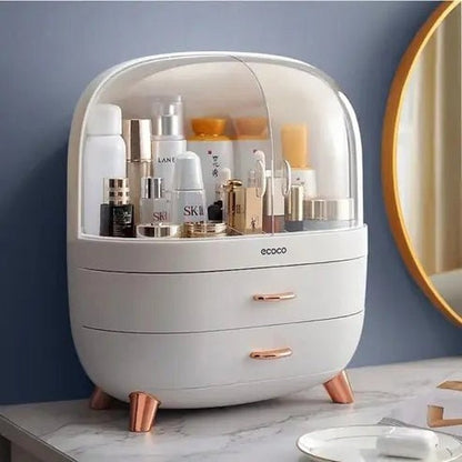 Cute Dustproof Makeup Organizer