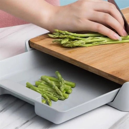 Cutting Board With Drawer