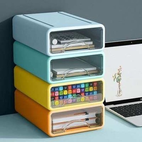 Desktop Storage Drawers Sundries Organizer Box