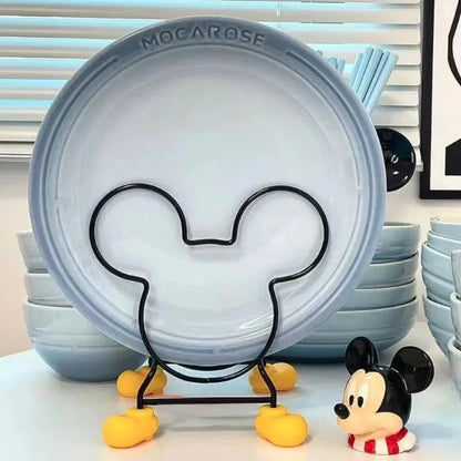 Disney Cartoon Mickey Insulation Rack Disc Tray Stove Pot Lid