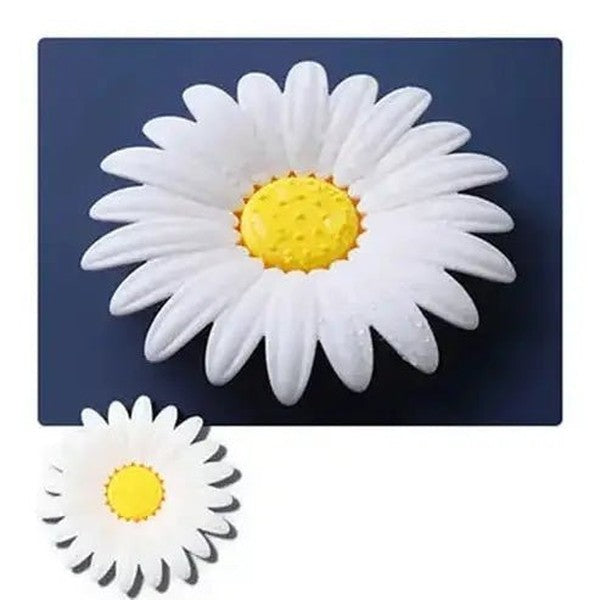 Double-Layer Daisy Bathroom Soap Dish
