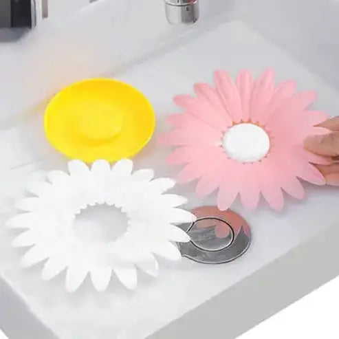 Double-Layer Daisy Bathroom Soap Dish
