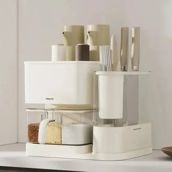 Double-Layer Knife Block