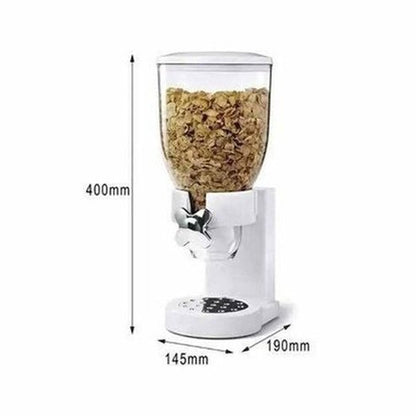 Dry Food Dispenser Dual Control Dry Food Cereal Dispenser