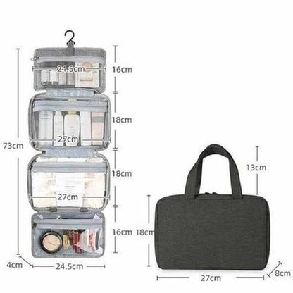 Dry and Wet Separation Toiletry Bag