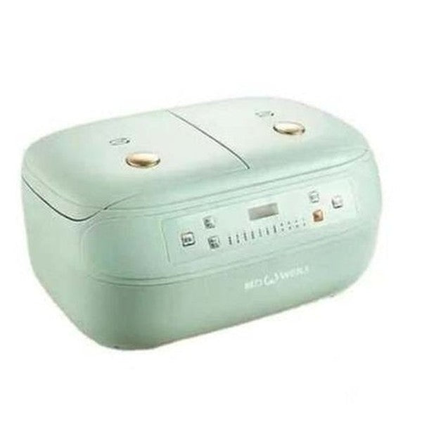 Dual-burner Rice Cooker Steam Pot