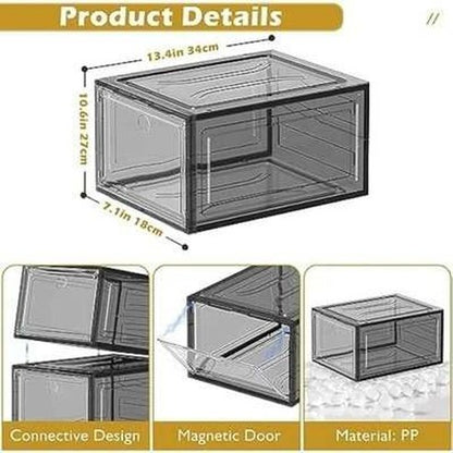 Durable Plastic Clear Storage Box
