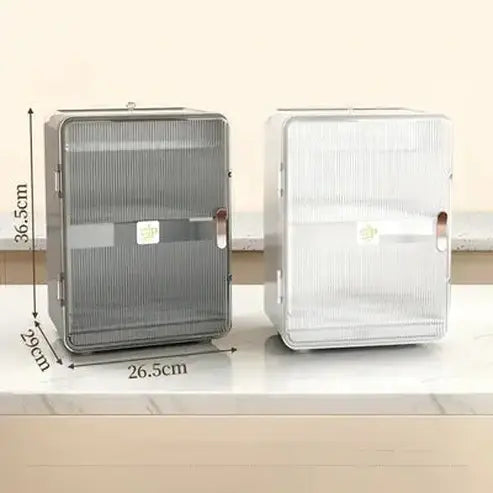 Dustproof Drain Storage Box & Cutlery Holder