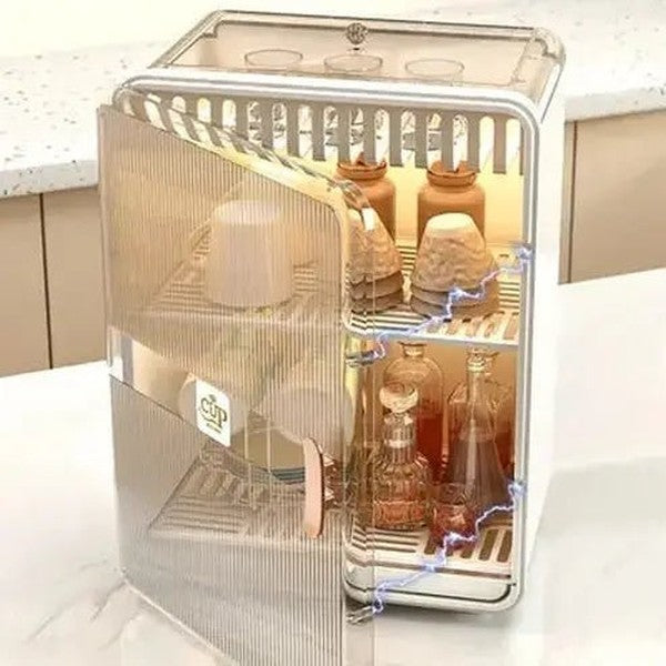 Dustproof Drain Storage Box & Cutlery Holder