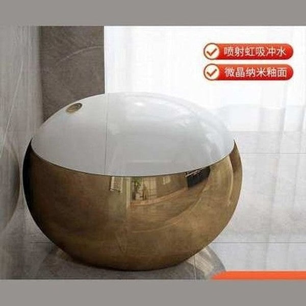 Earl David Golden Smart Egg Toilet