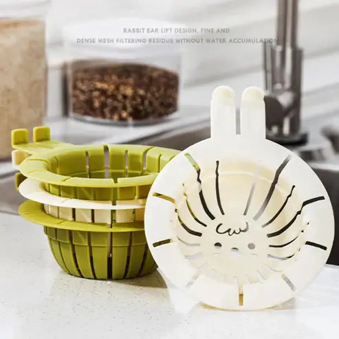 Effective and reusable drain baskets for kitchen sinks