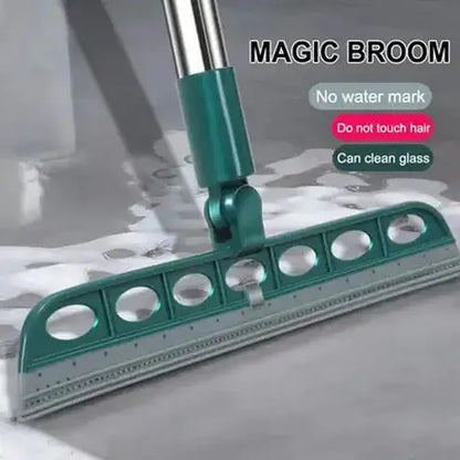 Effortless Home Floor Cleaning with Silicone Broom Mop