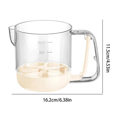 Egg Scrambler, Cream Hand Mixer Tool, Portable Whipped Cream Dispenser