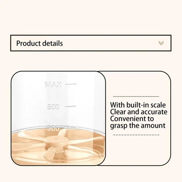 Egg Scrambler, Cream Hand Mixer Tool, Portable Whipped Cream Dispenser