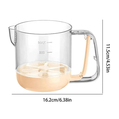 Egg Scrambler, Cream Hand Mixer Tool, Portable Whipped Cream Dispenser