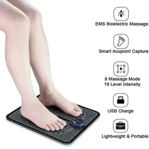Electric EMS Foot Massager Pad: Pure Relaxation
