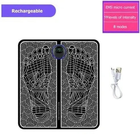 Electric EMS Foot Massager Pad: Pure Relaxation