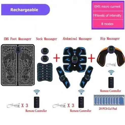 Electric EMS Foot Massager Pad: Pure Relaxation