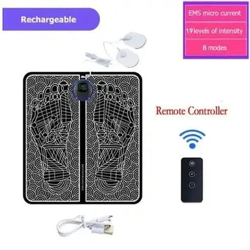 Electric EMS Foot Massager Pad: Pure Relaxation