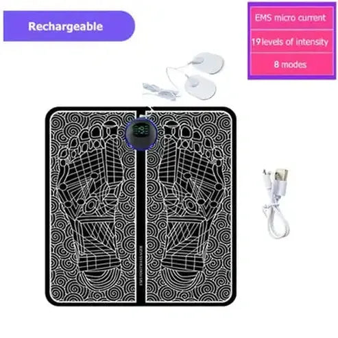 Electric EMS Foot Massager Pad: Pure Relaxation