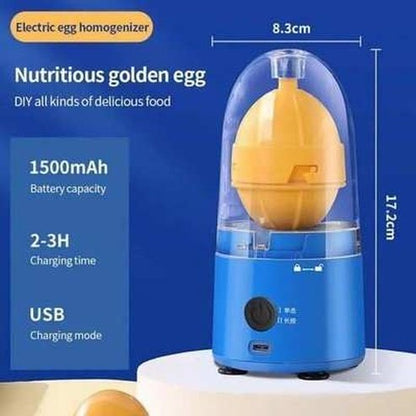Electric Egg Yolk Shaker USB Charging Golden Mixing