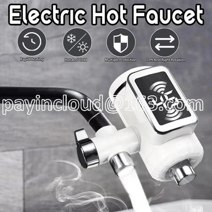 Electric Hot Faucet Water Heater, Kitchen Cold Heating Faucet