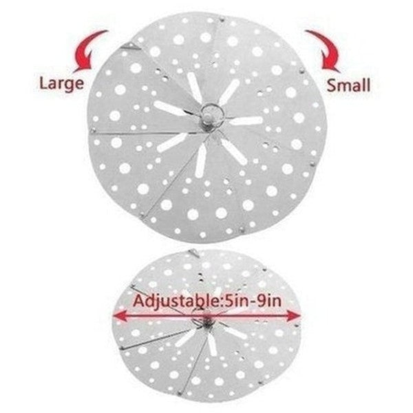 Expandable Stainless-Steel Drop Lid Inner Steamer Basket 