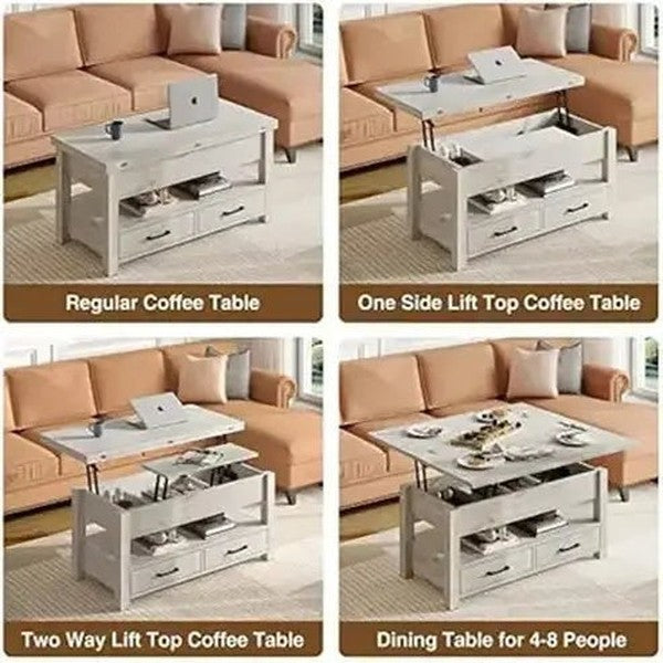 Expandable coffee table
