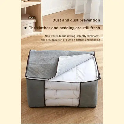 Fabric Storage Bags: Upgraded Bedroom Organizers