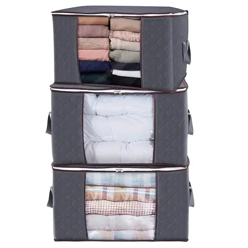 Fabric Storage Bags: Upgraded Bedroom Organizers