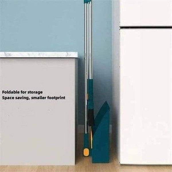 Foldable Broom And Scoop Set