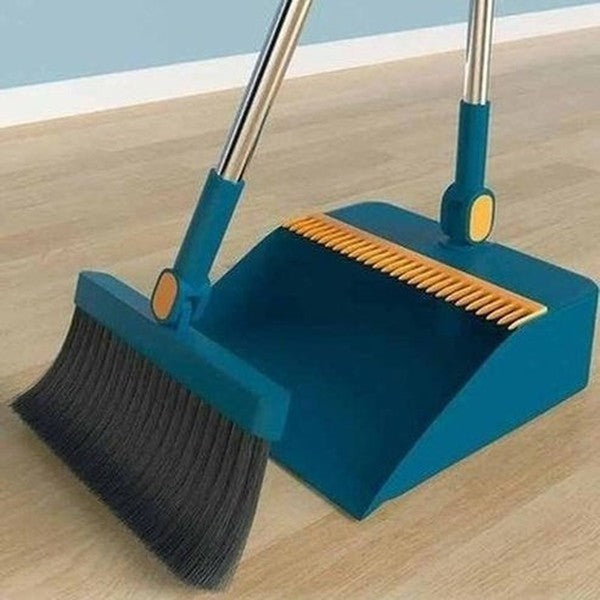 Foldable Broom And Scoop Set