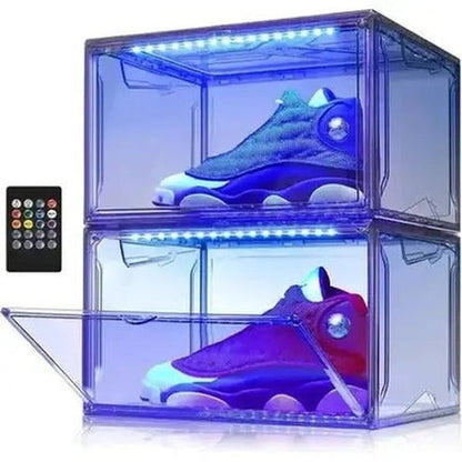 Foldable Clear Shoe Storage Boxes