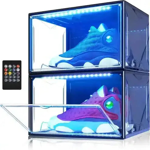 Foldable Clear Shoe Storage Boxes
