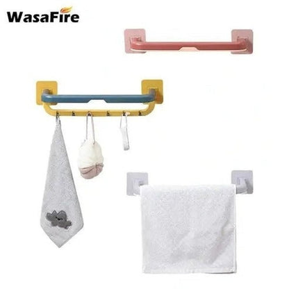 Folding Wall-Mounted Towel Rack