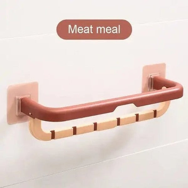 Folding Wall-Mounted Towel Rack