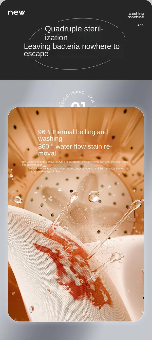 Fully Automatic Washing and Drying Integrated Washing Machine