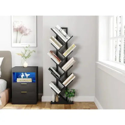 Geometric Tree Bookshelf