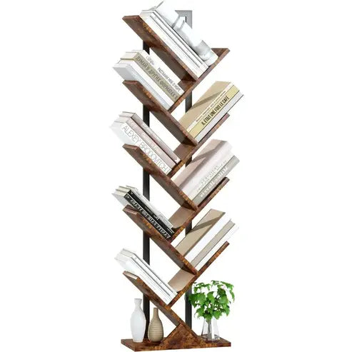 Geometric Tree Bookshelf