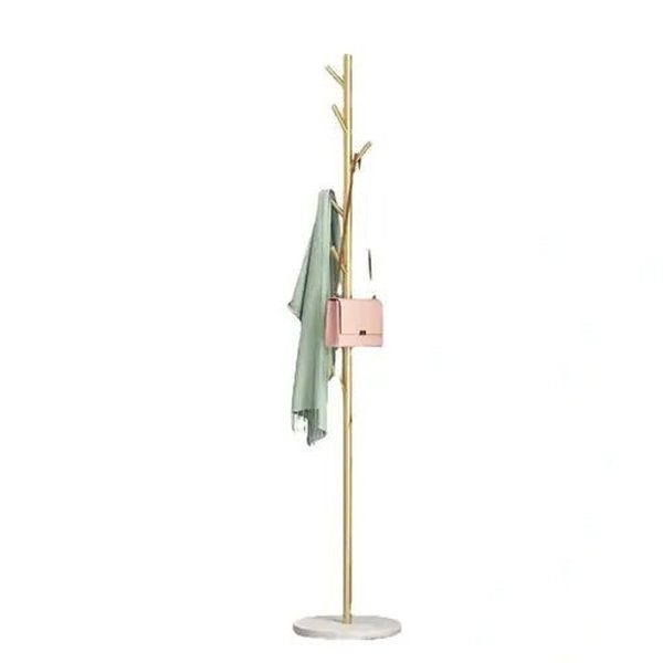 Gold Coat Rack with Hooks – Dondepiso