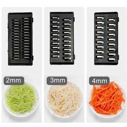 9 in 1 Multifunction Vegetable Cutter with Drainer Basket