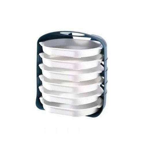 6 Layer Plastic Side Dish Storage Rack