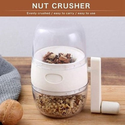 Nut Chopper Grinder Hand Crank Pecan Nuts Kitchen Multi Chopper Crusher for Making Toppings. Kitchen Appliances. Type: Food Grinders & Mills.
