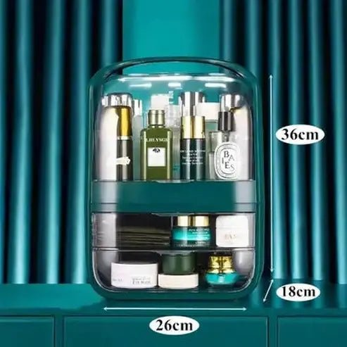 LED Desktop Makeup Organizer Box