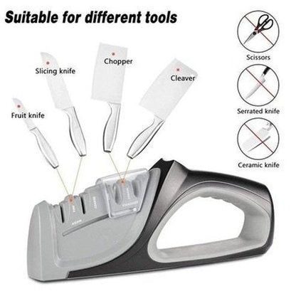 Nuoten Brand Precision Edge Professional Kitchen Knife Sharpener Sharpening Knives With 4 Stage Sharpening System. Type: Knife Sharpeners