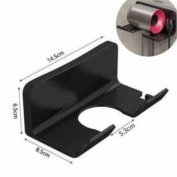 Hair Dryer Holder Wall Mounted Bathroom Shelf Storage