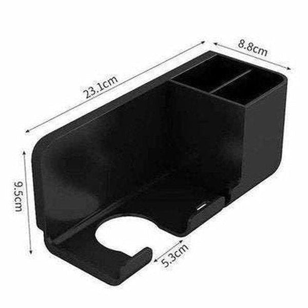 Hair Dryer Holder Wall Mounted Bathroom Shelf Storage